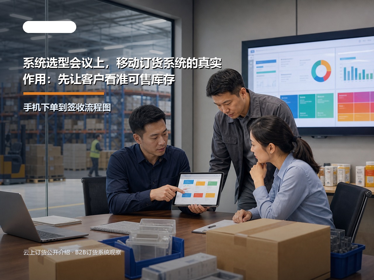 系统选型会议上,移动订货系统的真实作用:先让客户看准可售库存