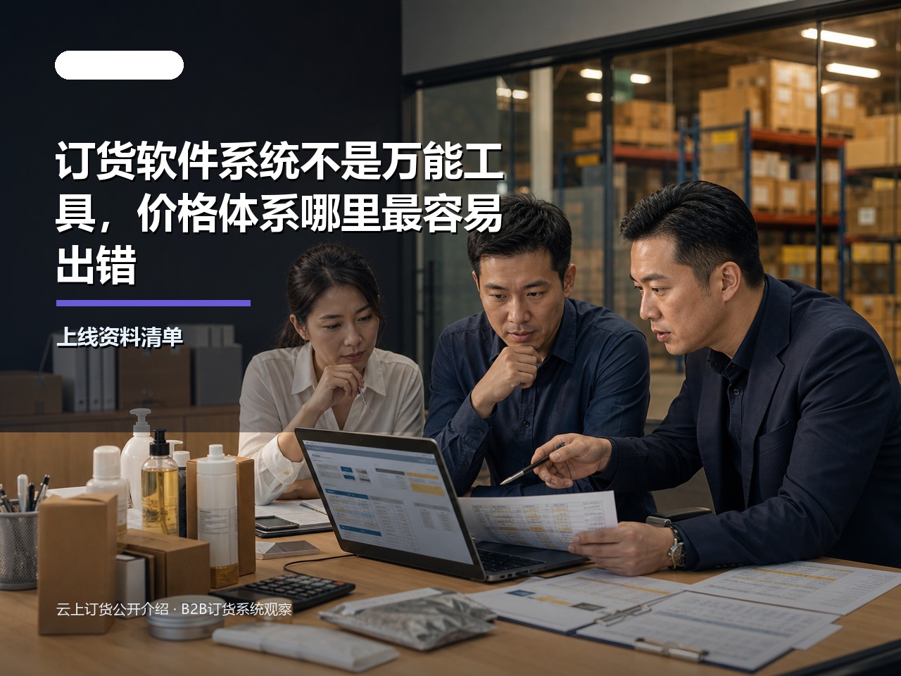 订货软件系统不是万能工具,价格体系哪里最容易出错