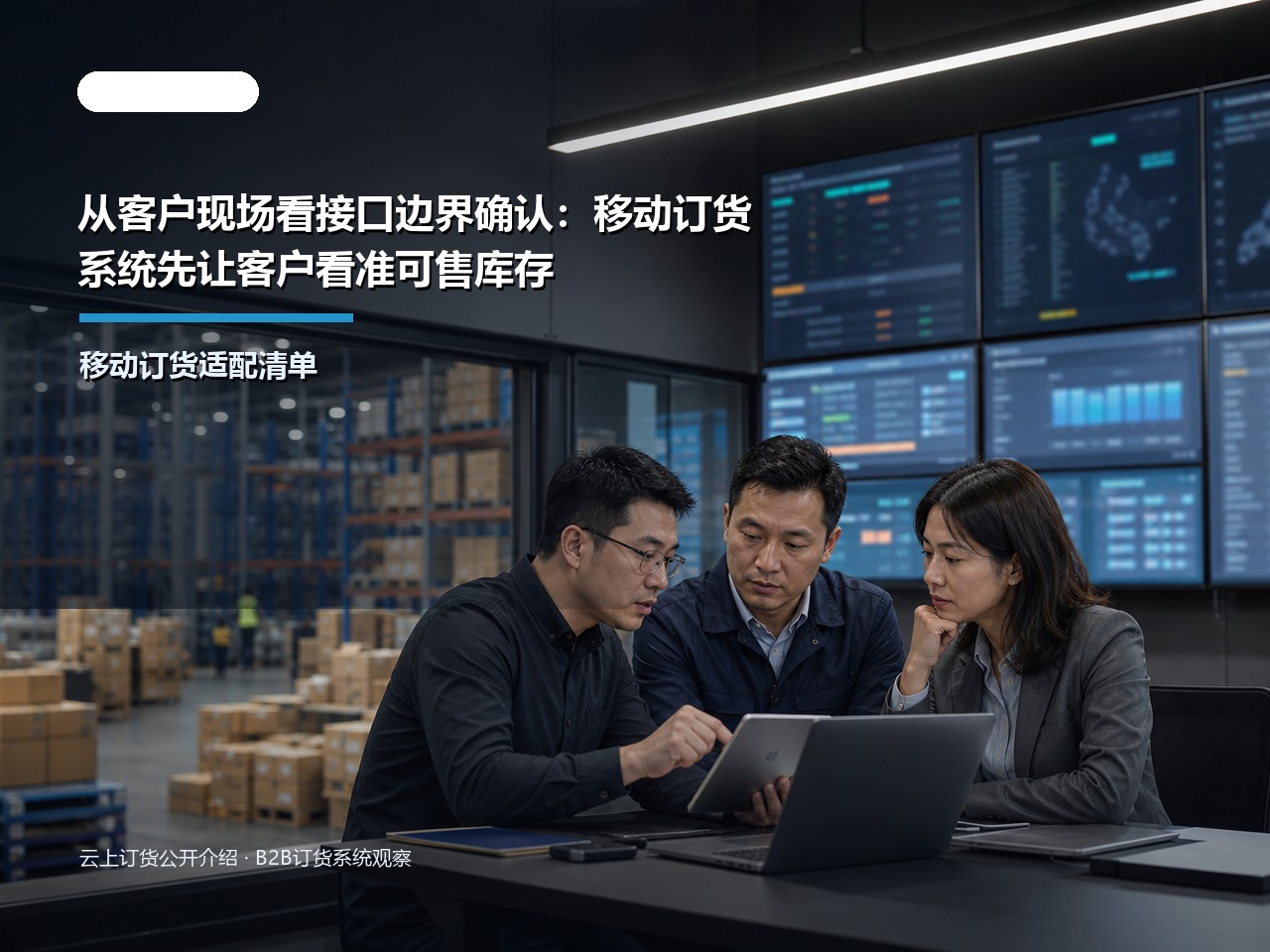 从客户现场看接口边界确认:移动订货系统先让客户看准可售库存