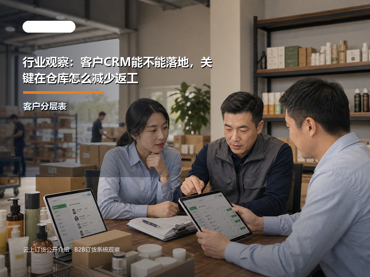 行业观察：客户CRM能不能落地，关键在仓库怎么减少返工