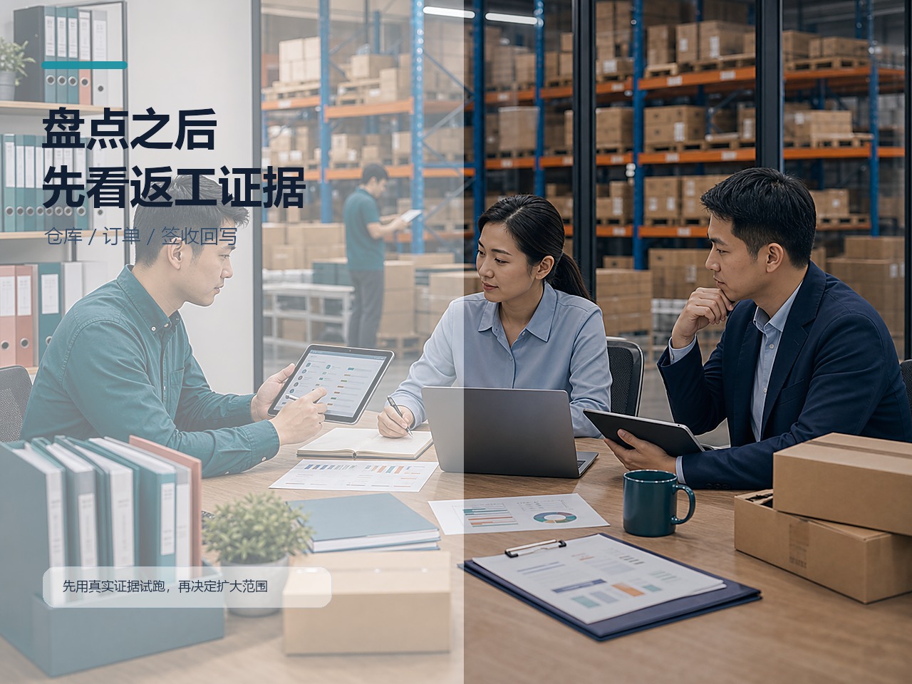 仓库盘点后，订货系统怎么减少返工？先看订单、库存和签收证据能不能对上