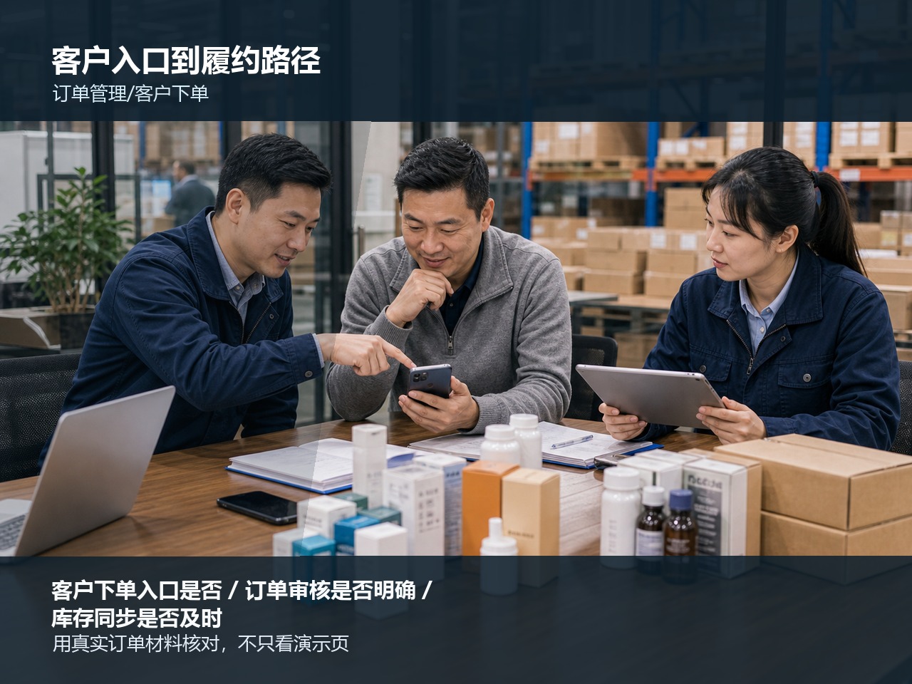 多角色订货平台/合作方接入证据链