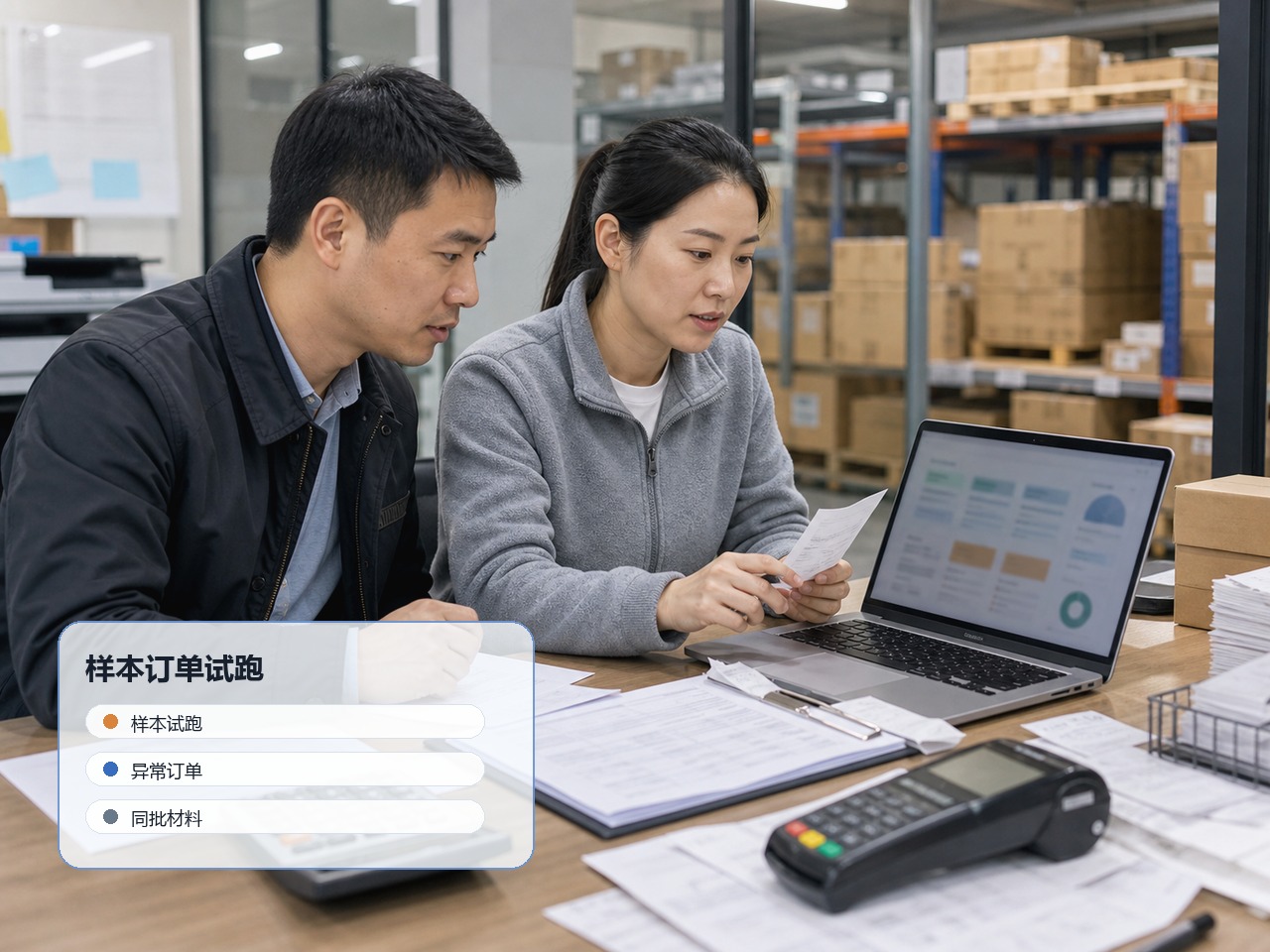同批订单证据样本核验