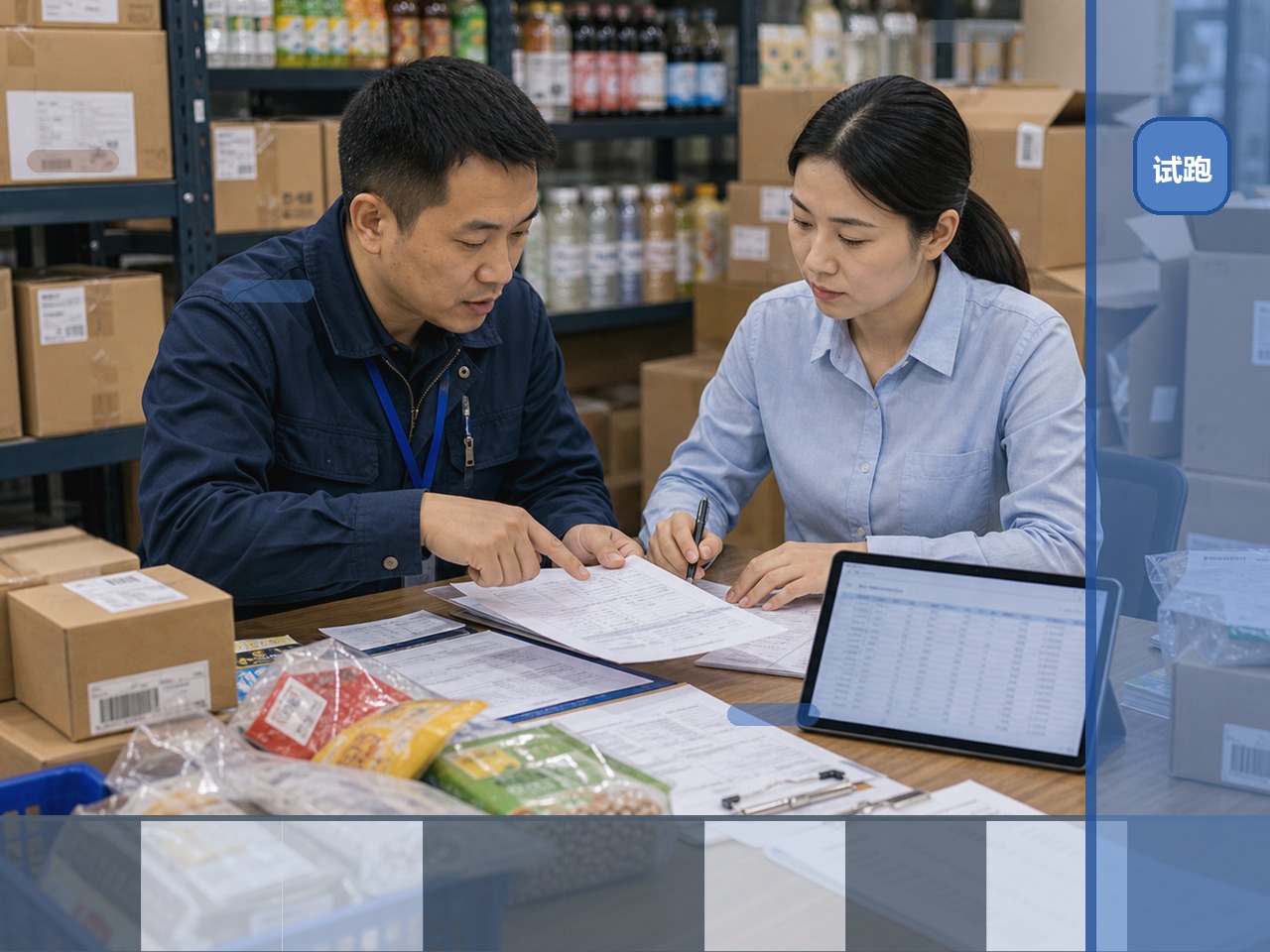 现场试跑结果复盘材料