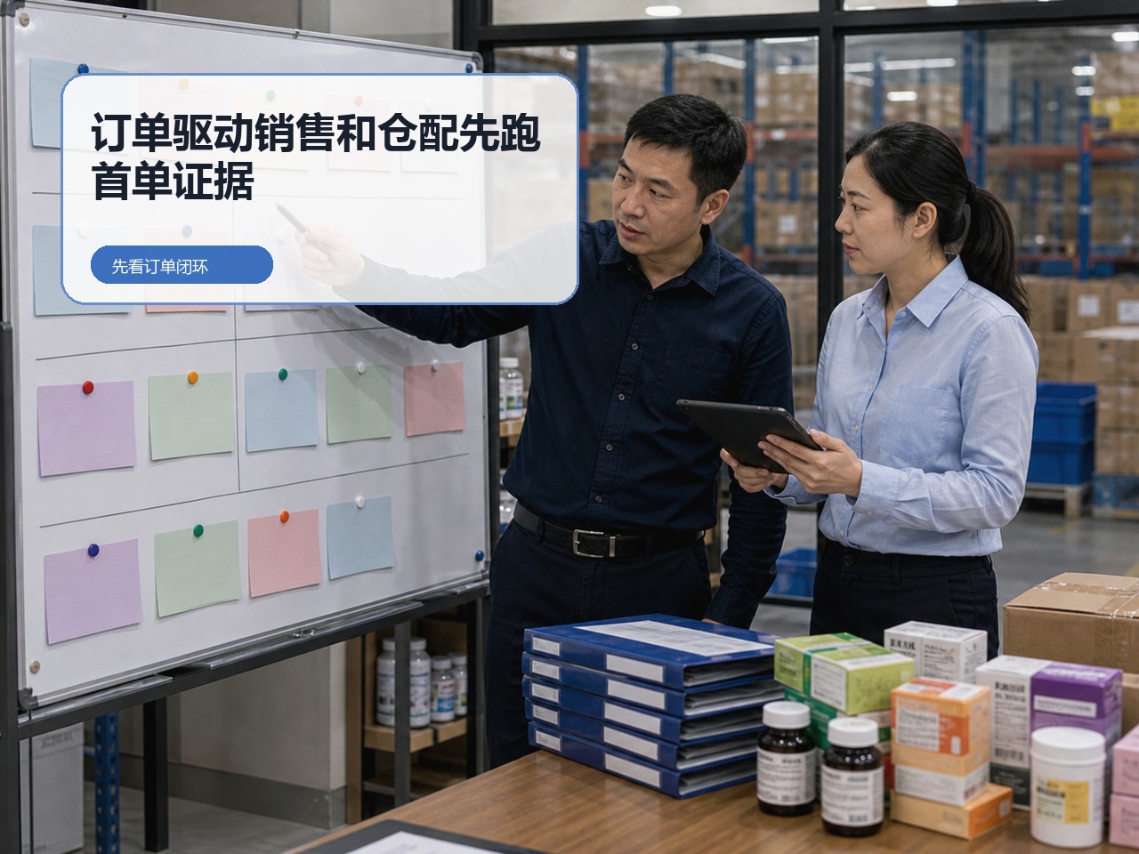 订货流程复盘:先看订单驱动销售和仓配