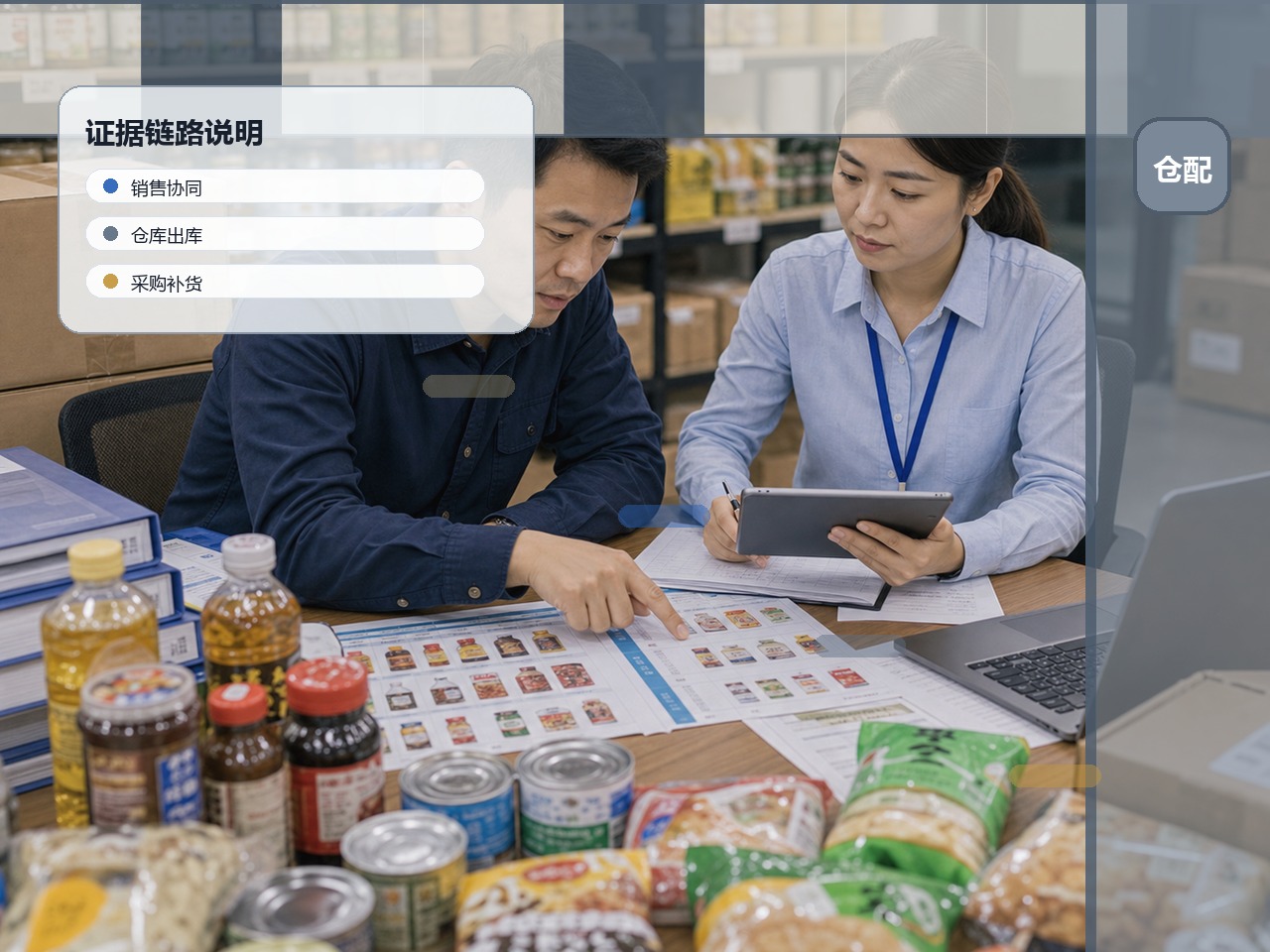 移动订货和客户入口证据链
