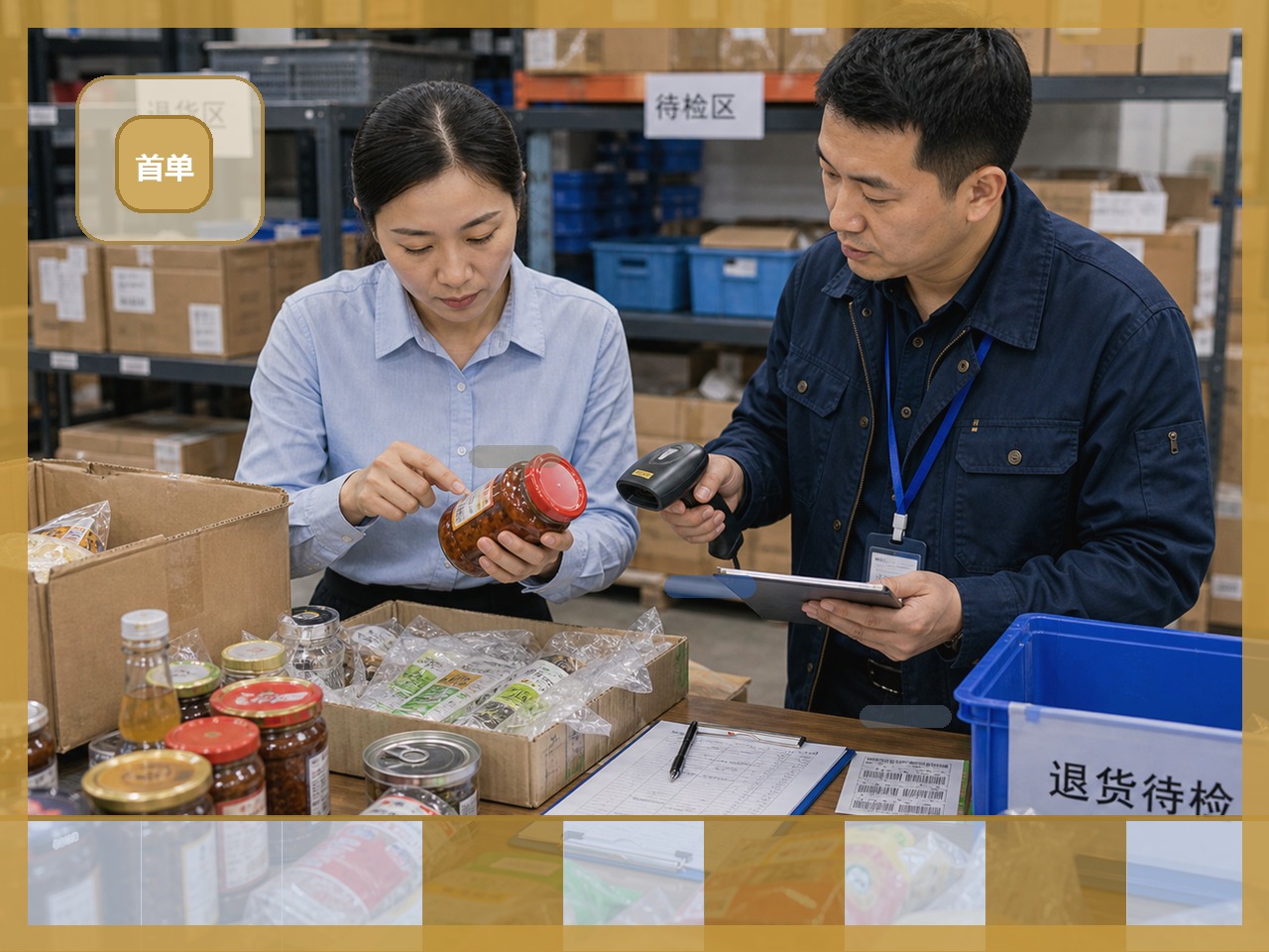 移动订货和客户入口链路样本试跑