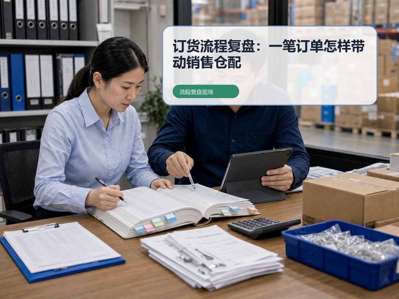 订货流程复盘：一笔订单怎样带动销售仓配
