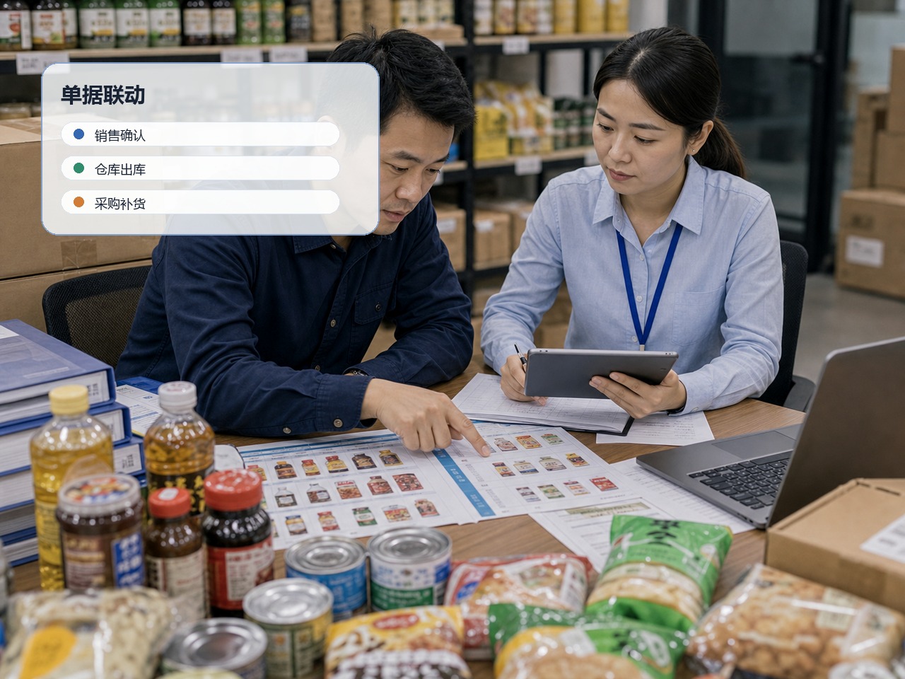 单据联动图