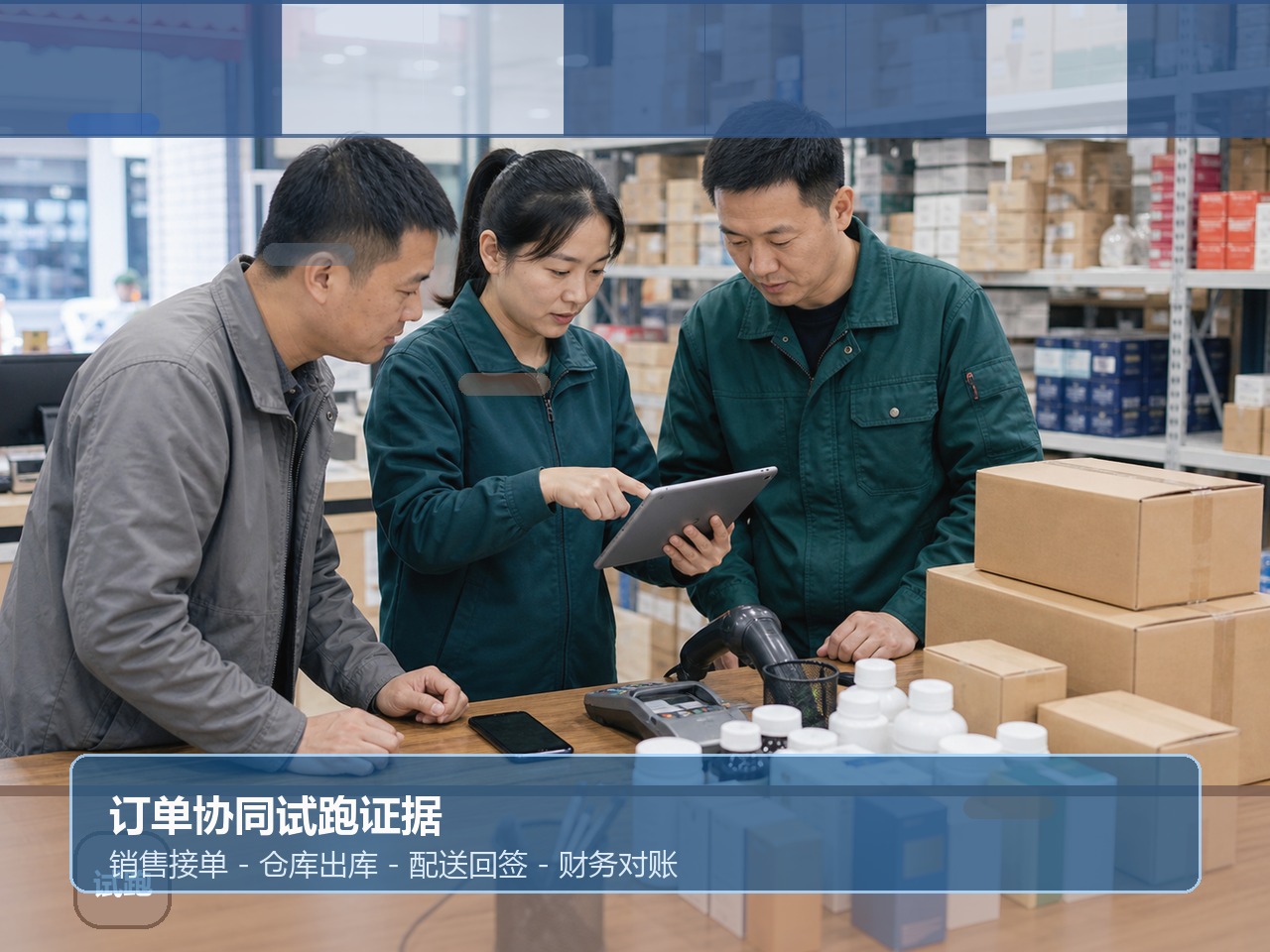 部门协同订单压测图4:03-样本订单试跑