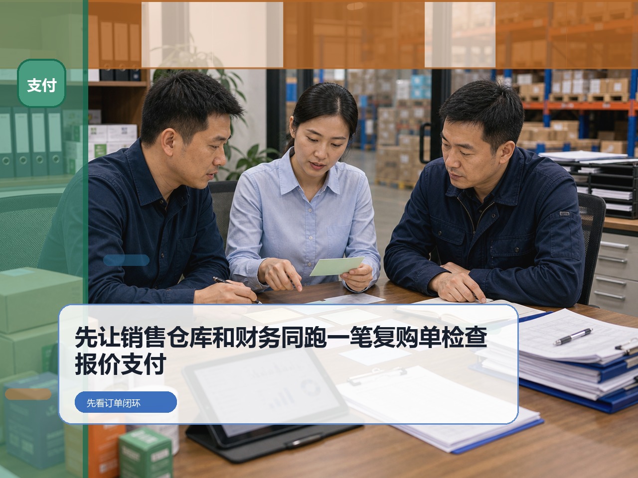 品牌商渠道选库存管理系统,先让销售、仓库和财务同跑一笔复购单