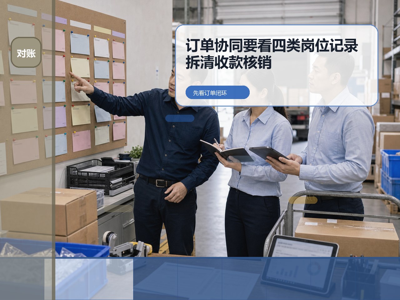 渠道品牌商别把库存菜单当答案,订单协同要看四类岗位记录