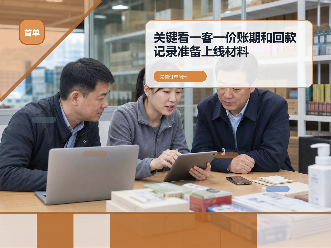 客户在线订货不是只看商品页，关键看一客一价、账期和回款记录