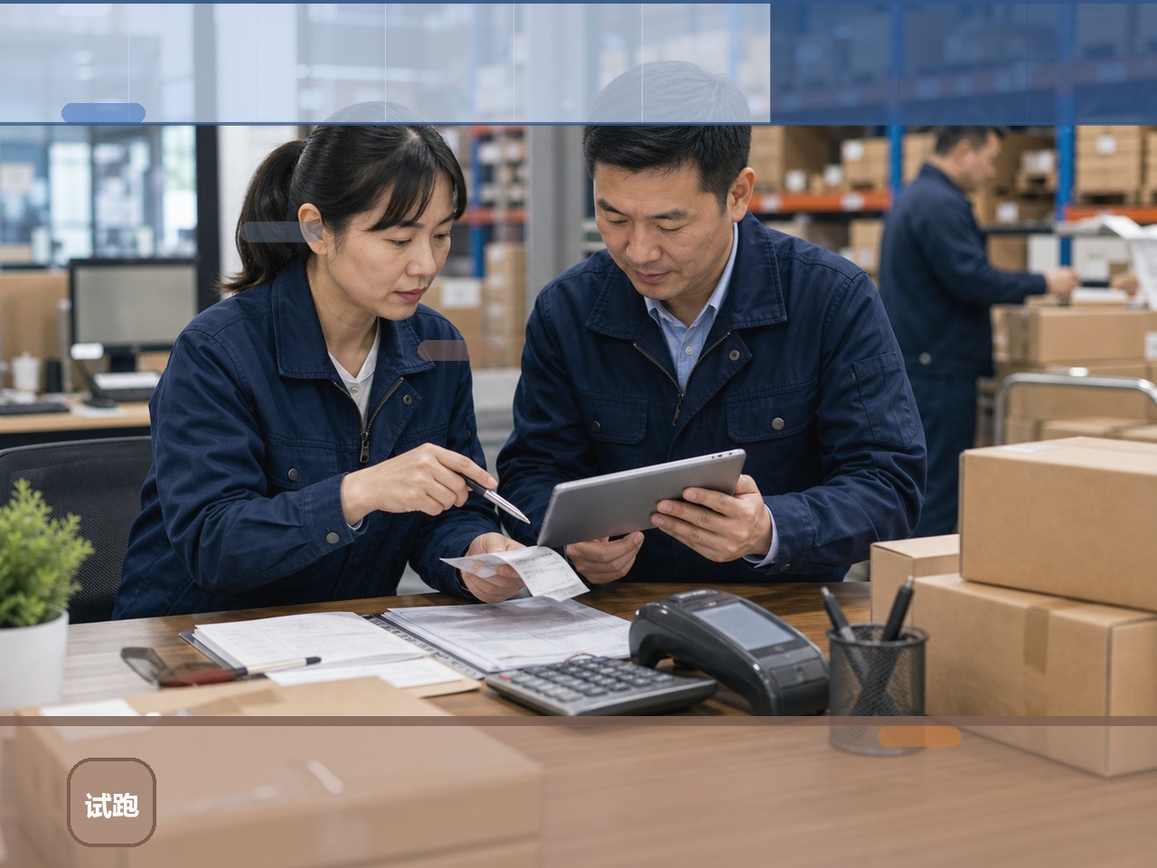 这组现场材料样本试跑