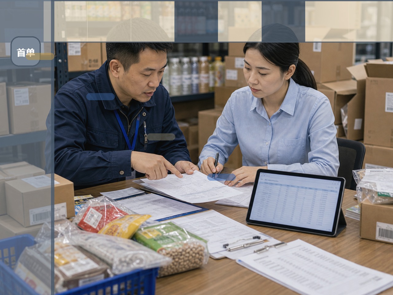 同批业务材料试跑记录